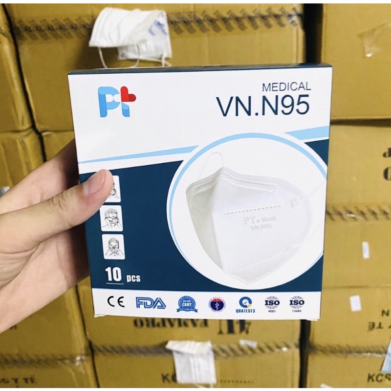 Combo 50 Hộp Khẩu Trang VN N95