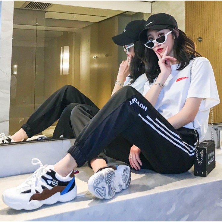 Quần Jogger nữ♥️ Jogger Nutrent phong cách thể thao siêu hot- SP15 | BigBuy360 - bigbuy360.vn