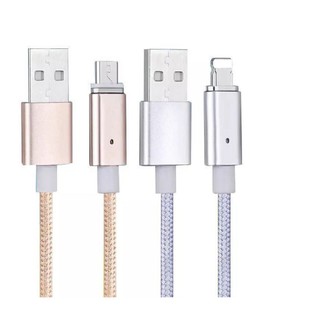 [⚡Sale Tuyệt Đỉnh⚡] Cáp Sạc Nam Châm Từ Tính 2 Đầu Cho Iphone và Android