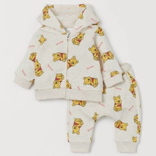 BỘ KHOÁ MÀU BE HÌNH GẤU POOH