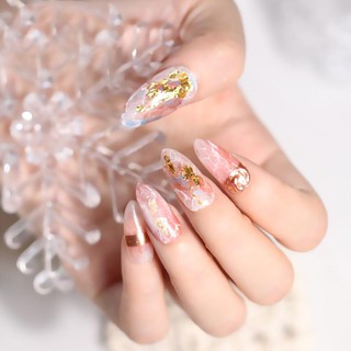 Lưới ren ẩn nhũ trang trí móng tay