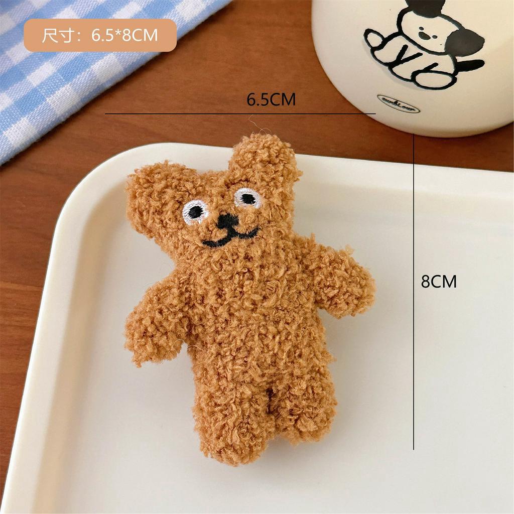 Huy Hiệu,Ghim Cài Áo, Cài Túi Hình Thú Bông Phong Cách Hàn Quốc