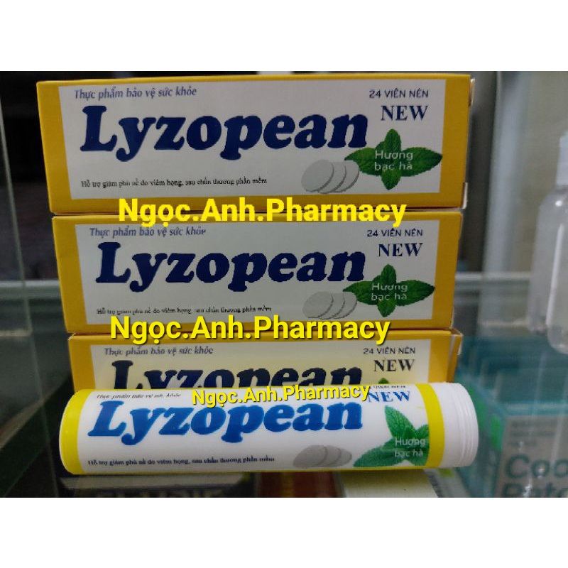 Viên ngậm Lyzopean new