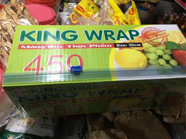 Màng bọc thực phẩm King Wrap 30Cm x 450