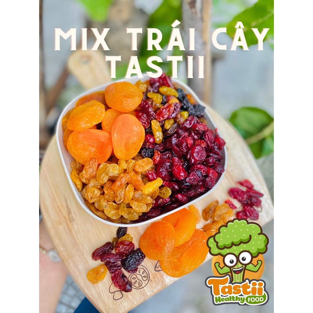 Mix các loại trái cây Tastii nhập khẩu loại 1 nguyên vị ăn kiêng giảm cân