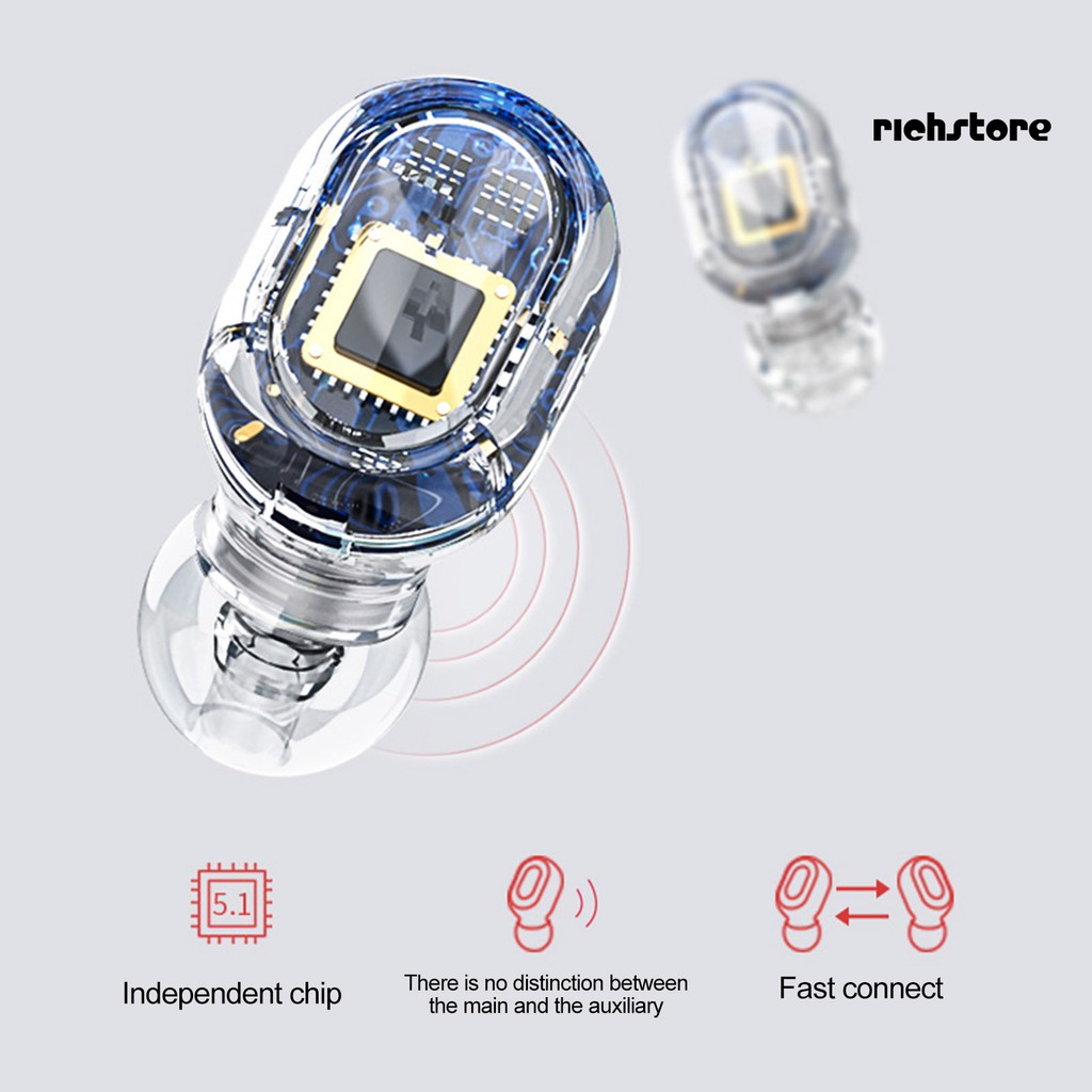 Tai Nghe Nhét Tai Không Dây Bluetooth 5.0 Cảm Ứng Thông Minh Xpej 309