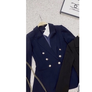 Áo vest cúc đồng siêu xinh