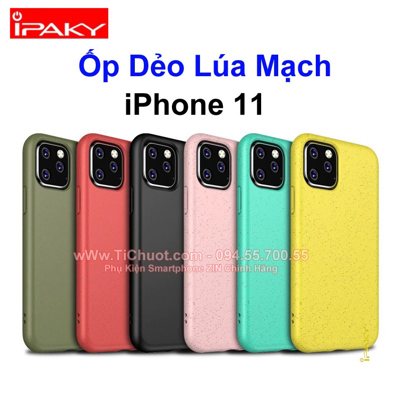 Ốp Lưng iPhone 11 iPaky Sợi Lúa Mạch Dẻo TPU