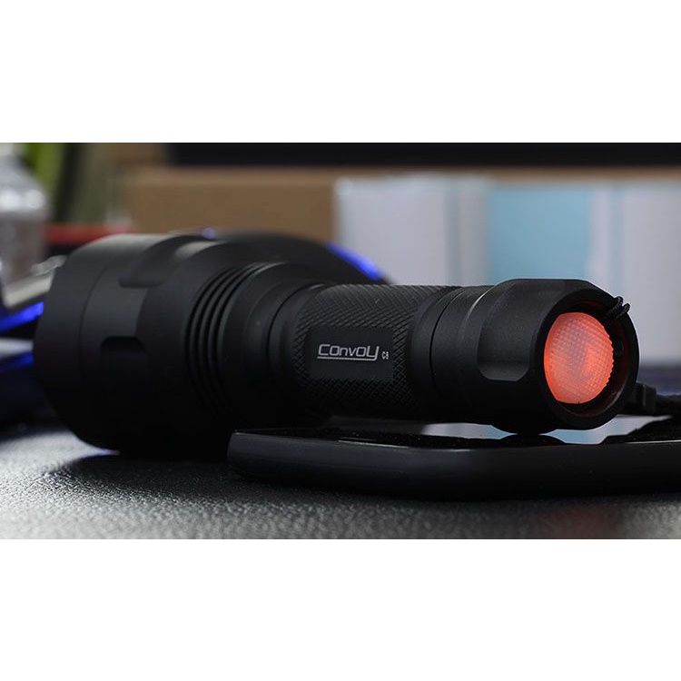 Set 3 Công Tắc 1288 Có Đèn LED Xanh Dương Cho Convoy C8 M1 M2 S2 S2 + S21a