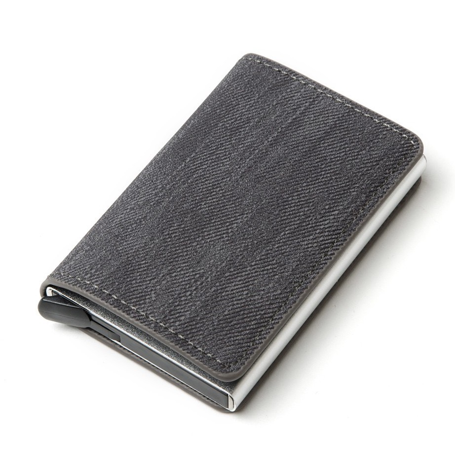 Bóp Thẻ Tín Dụng, Ví Đưng Card, Ví Đựng Thẻ Tín Dụng Có Hộp Kim Loại Tự Động BTC29
