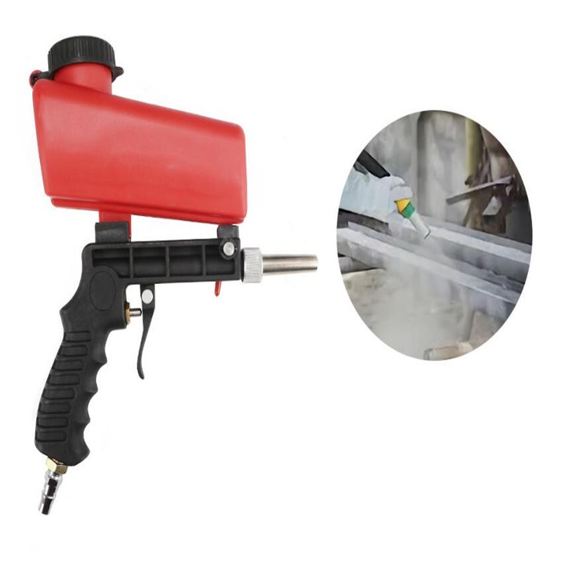 Súng Phun Cát Khí Nén Nhỏ Gọn Tùy Chỉnh Tiện Dụng