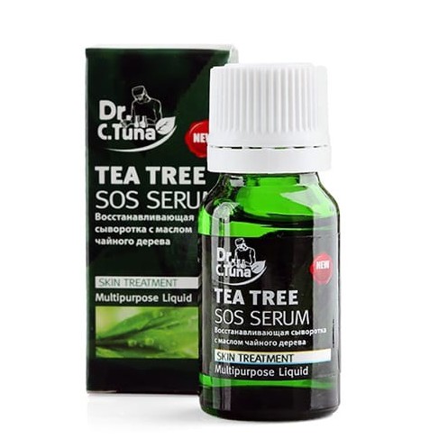 Serum Làm Sạch Mụn Cấp Tốc Dr C. Tuna Tea Tree Sos Farmasi (10ml)