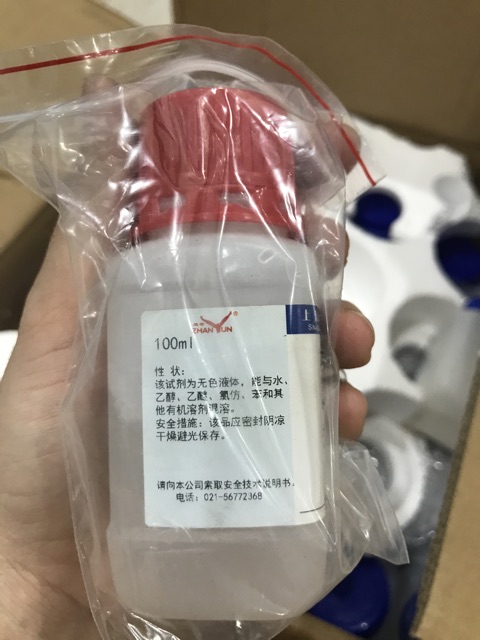 Thioglycolic aci d 90% TGA chai 100ml CAS 68-11-1