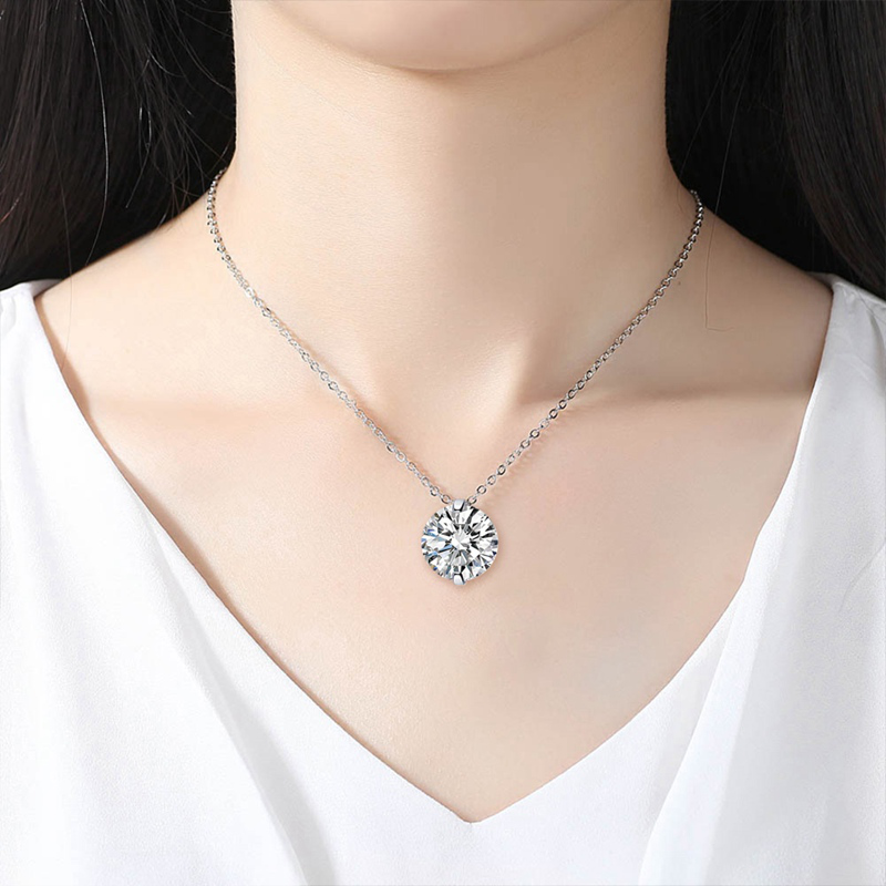 Dây Chuyền Choker Phối Mặt Đá Thời Trang Cho Nữ