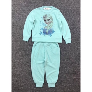 Bộ nỉ da cá họa tiết Elsa