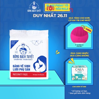 Bông y tế lưới phụ sản Bạch Tuyết-M