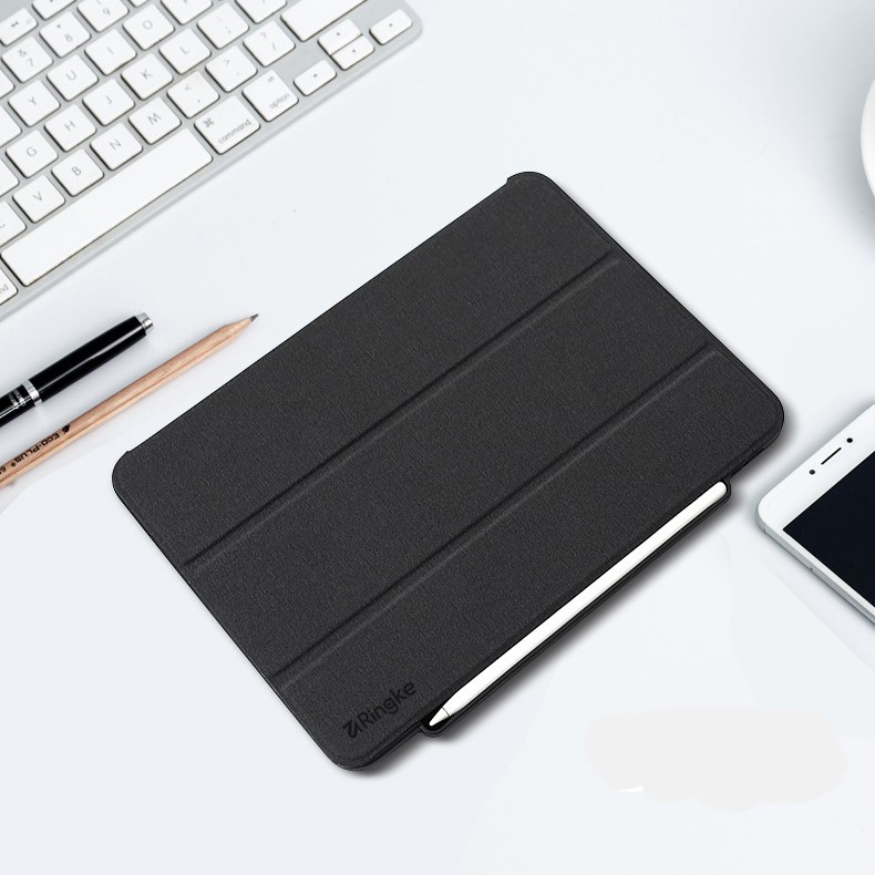 Bao da iPad Pro 12.9 inch 2021 (M1) / iPad Pro 12.9 inch 2020 Ringke Smart Case Có Khe Cắm Apple Pencil - chính hãng