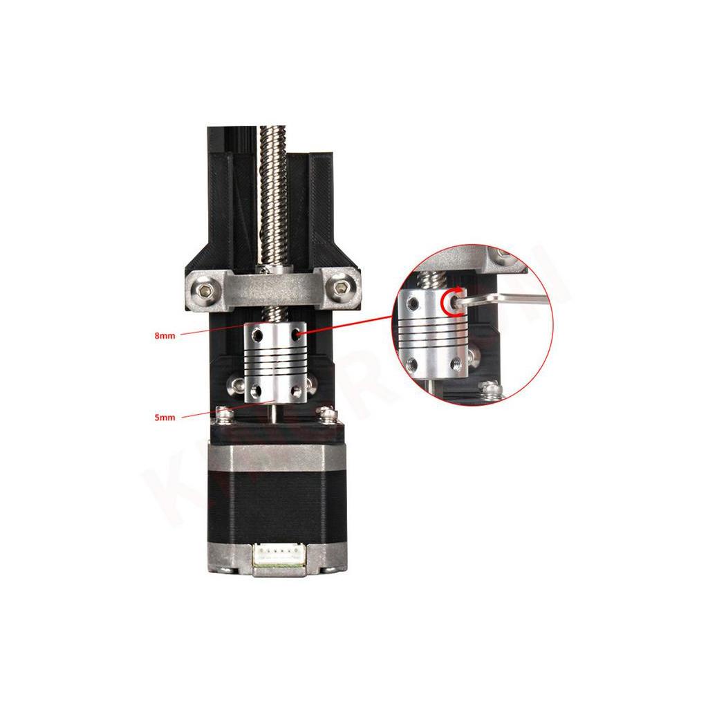 Khớp nối trục động cơ cho xe điều khiển từ xa 5mm đến 8mm Od 19x25mm size 3 / 4 / 5 / 6 / 6.35 / 7 / 8 / 10mm