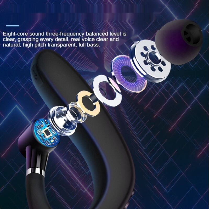 Tai nghe một bên tai Bluetooth cho điện thoại Ios Android