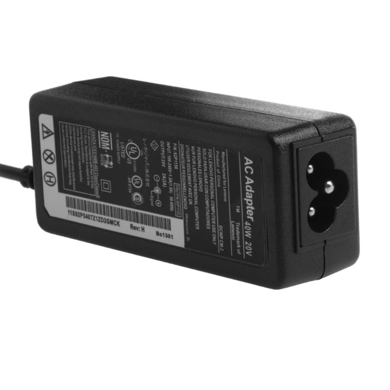 Bộ sạc nguồn AC 5.5*2.5mm 20V 2A 40W cho laptop Lenovo mới