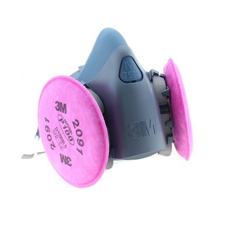 Mặt nạ phòng độc 3m7502 kèm phin lọc 2091