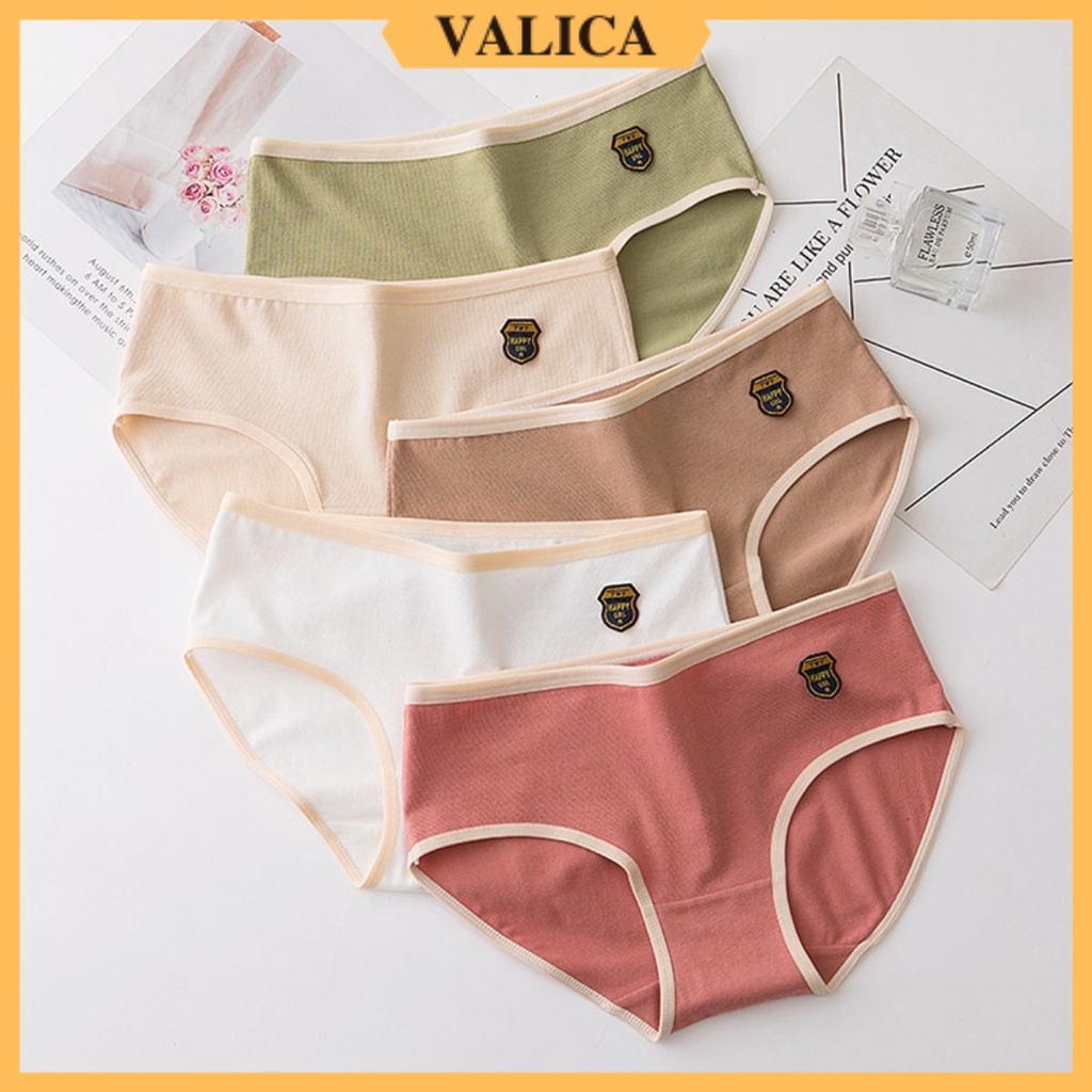  Quần Lót Nữ - Quần Lót Cotton Cao Cấp Cute Không Cộm VALICA STORE 003