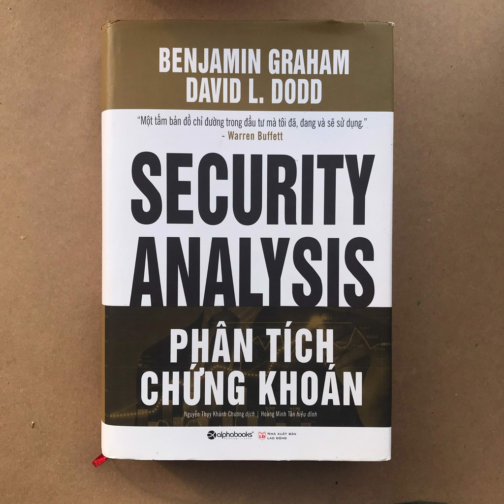 Sách - Phân Tích Chứng Khoán (Security Analysis) Tặng Kèm Bookmark