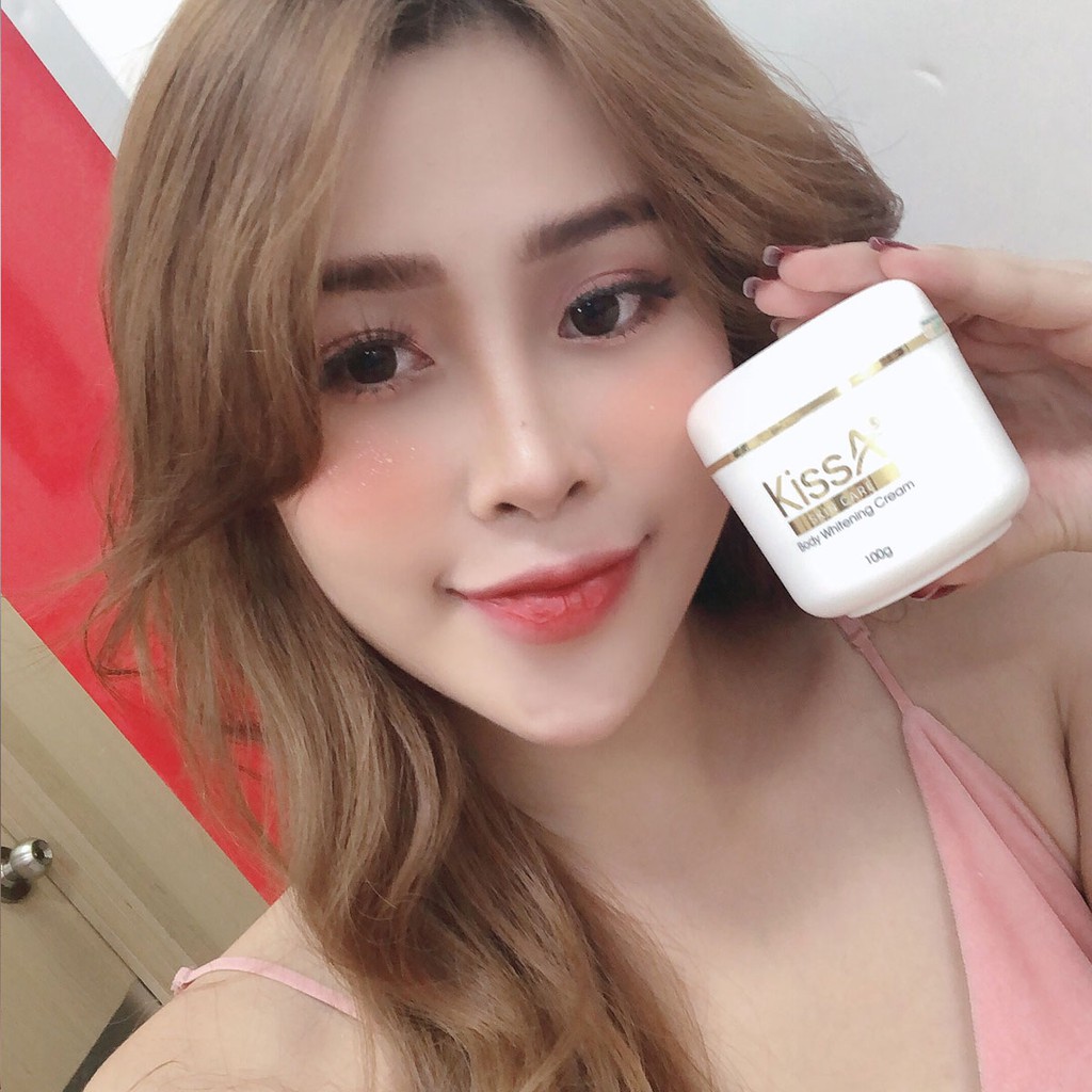 Kem dưỡng trắng da toàn thân collagen KissA 100g