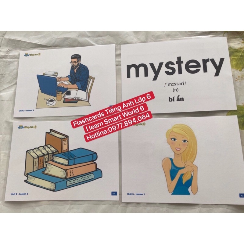 Flashcard  Tiếng Anh Lớp 6–7 -I learn Smart  World 6-7