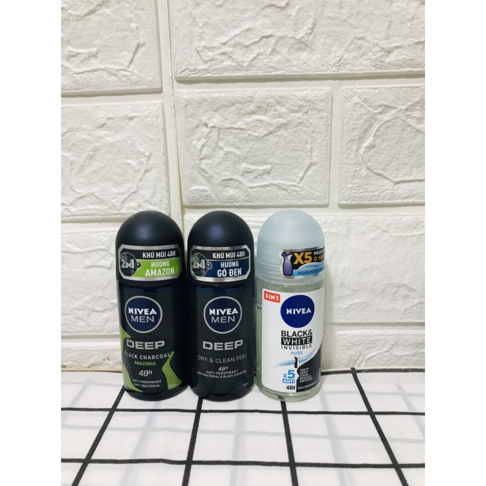 LĂN ngăn mùi NIVEA MEN dành cho Nam ( 50ml )