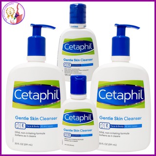 Sữa rửa mặt dịu nhẹ cetaphil phù hợp cho mọi loại da