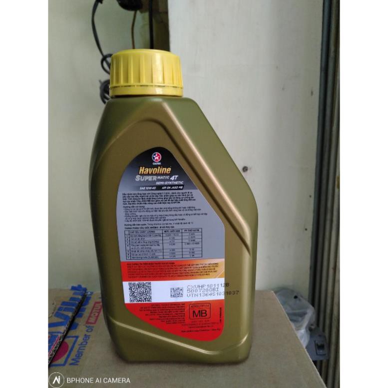 Dầu nhớt xe máy Havoline Caltex 10w40 (800ml) dành cho xe ga