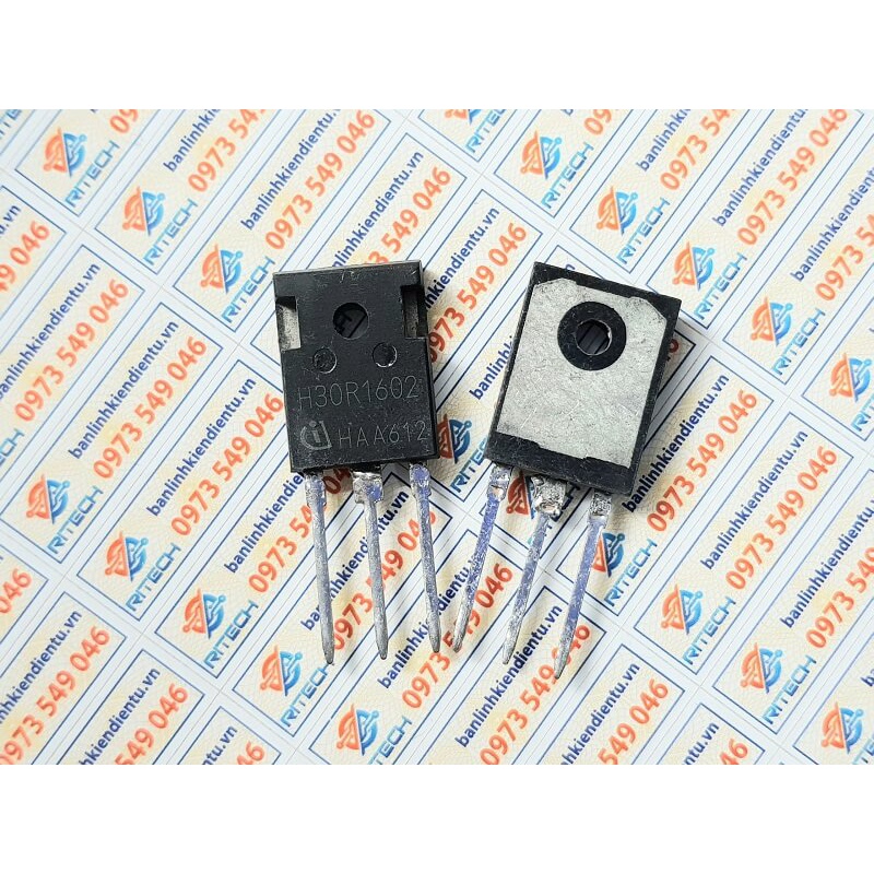 [Combo 2 chiếc] H30R1602 IGBT 30A 1600V Tháo Máy