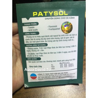 PATYSOL - Diệt kí sinh trùng (10g)