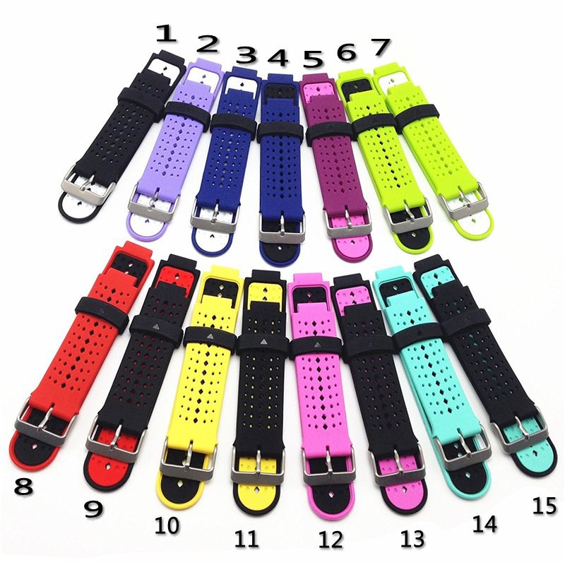 Dây đeo silicone cho đồng hồ Garmin Forerunner 220 230 235 620 630 735