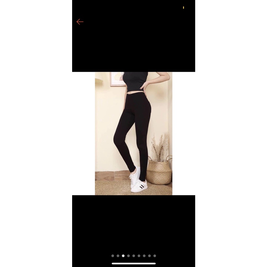 Quần legging dài chất vải umi co giãn loại 1, nâng mông cạp siêu hot Choose Us