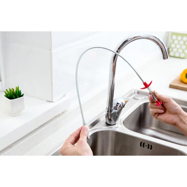 Dụng Cụ Gắp Rác - Gắp Lông Tóc Siêu Việt Thông Tắc Bồn - Ống Cống, Gắp Đồ Bị Rơi