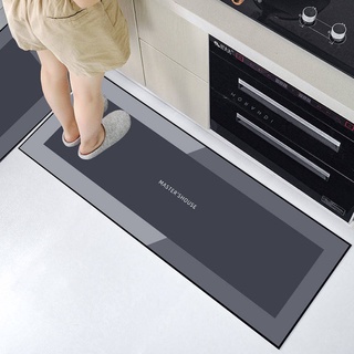 Thảm trải sàn thảm lót sàn nhà bếp dáng dài thấm hút nước/ chống trượt/ dầu mỡ tiện dụng cho nhà bếp