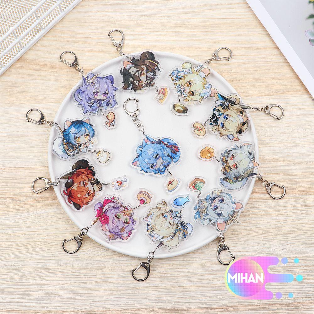 Móc khóa họa tiết hoạt hình Nhật Bản MIHAN1 vui nhộn