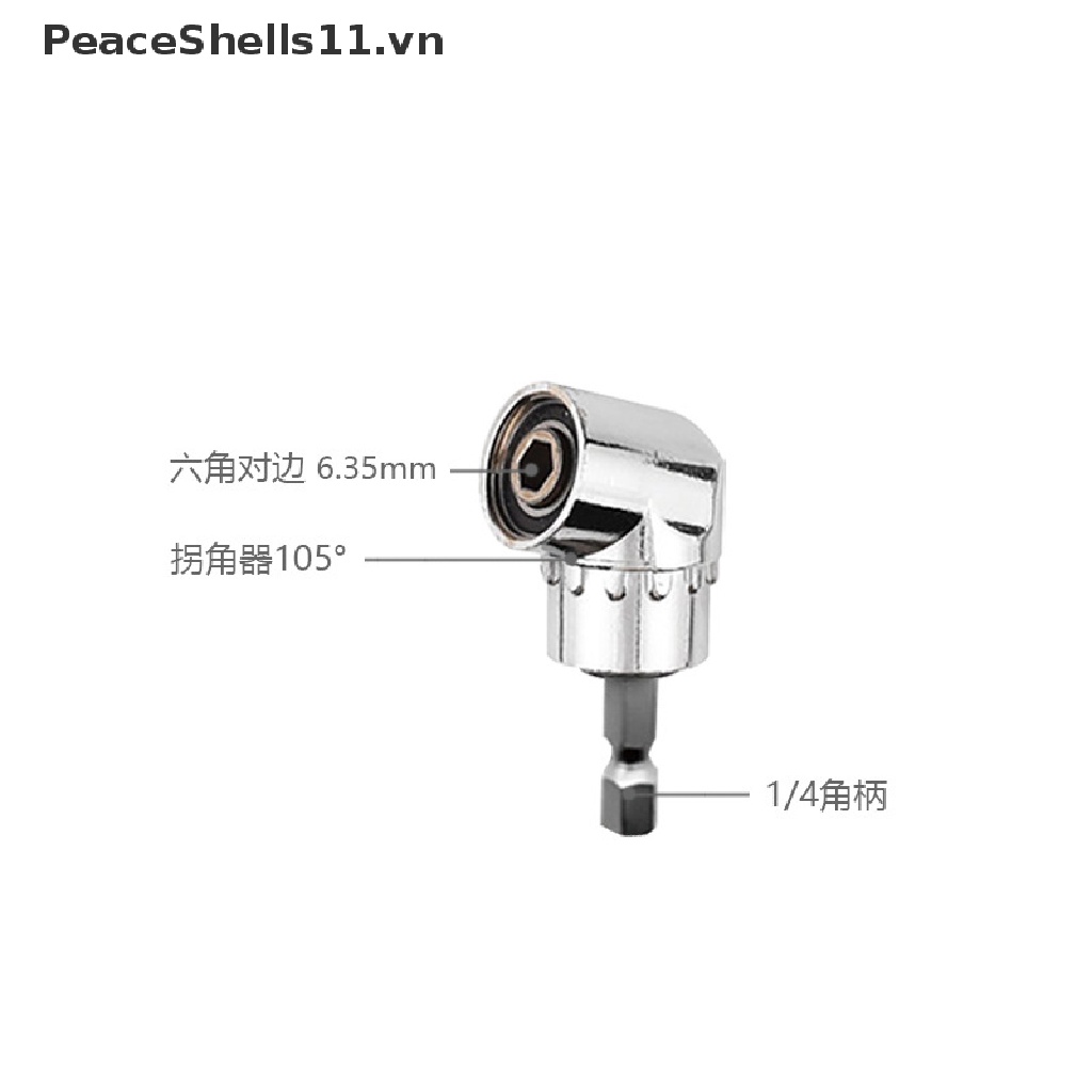 Trục Nối Dài 105 Độ Góc Lục Giác 1 / 4 &quot;Có Từ Tính