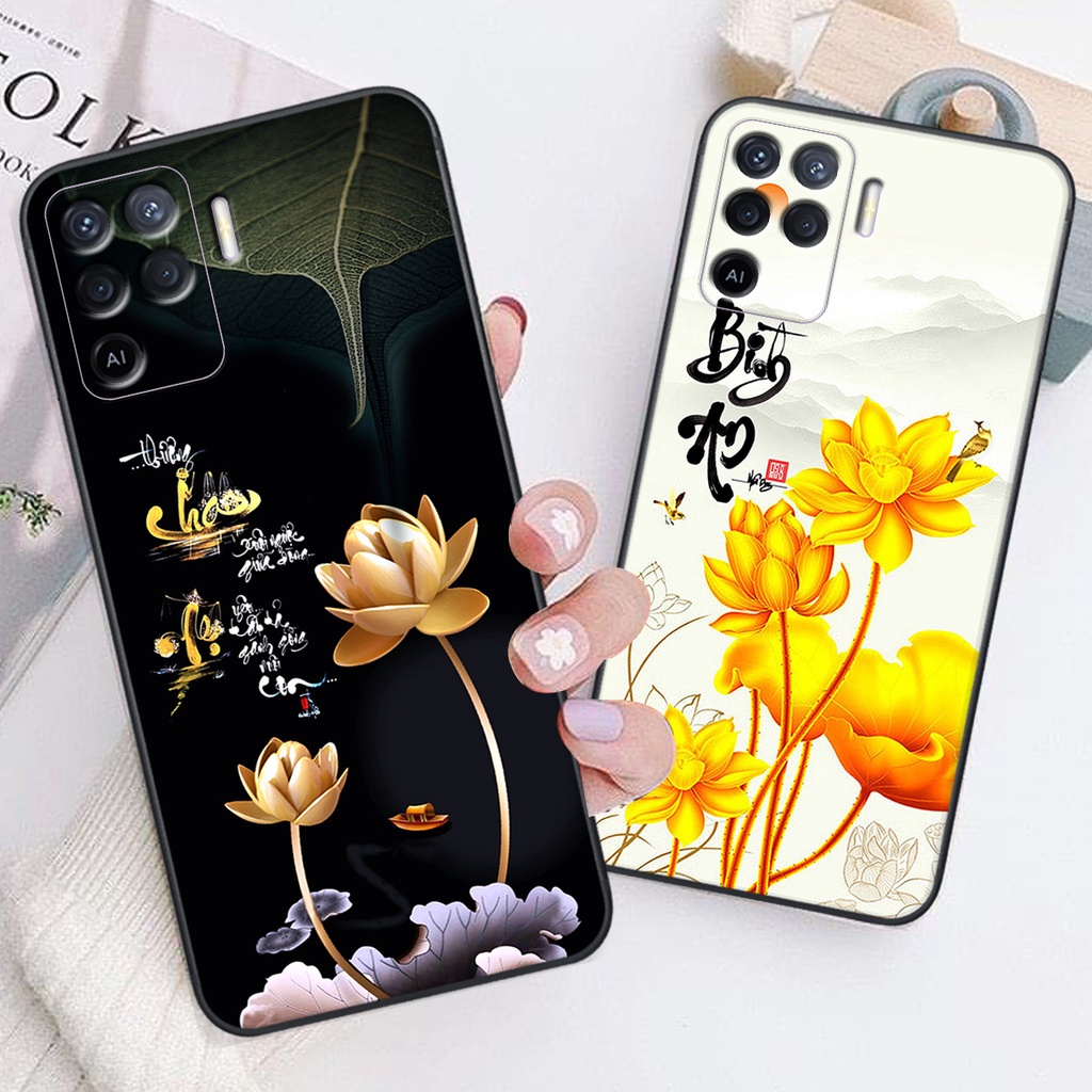 Ốp lưng Oppo A94 in hình chữ tài chữ lộc, Cha Mẹ, bình an SIÊU ĐẸP