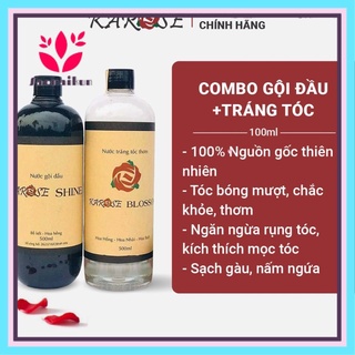 COMBO NƯỚC GỘI ĐẦU + TRÁNG TÓC KAROSE