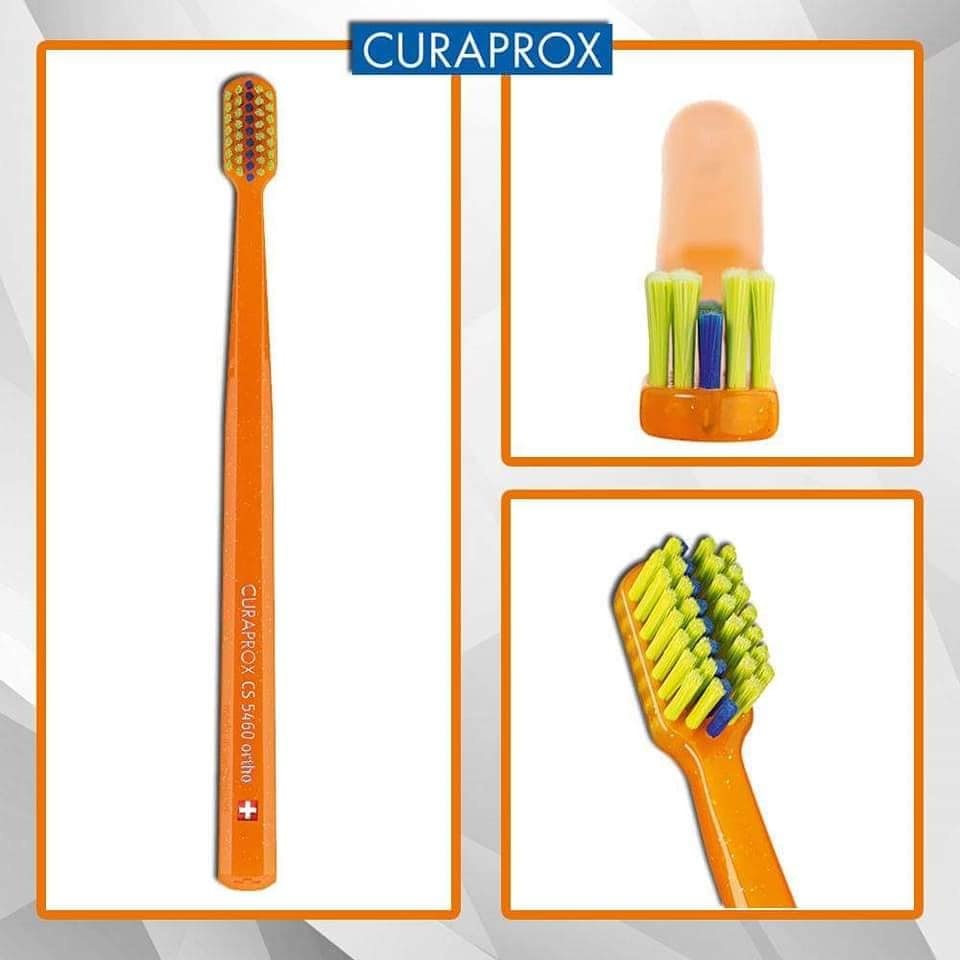 Bộ sản phẩm vệ sinh răng niềng Curaprox Ortho Kit Thụy Sĩ có chỉ