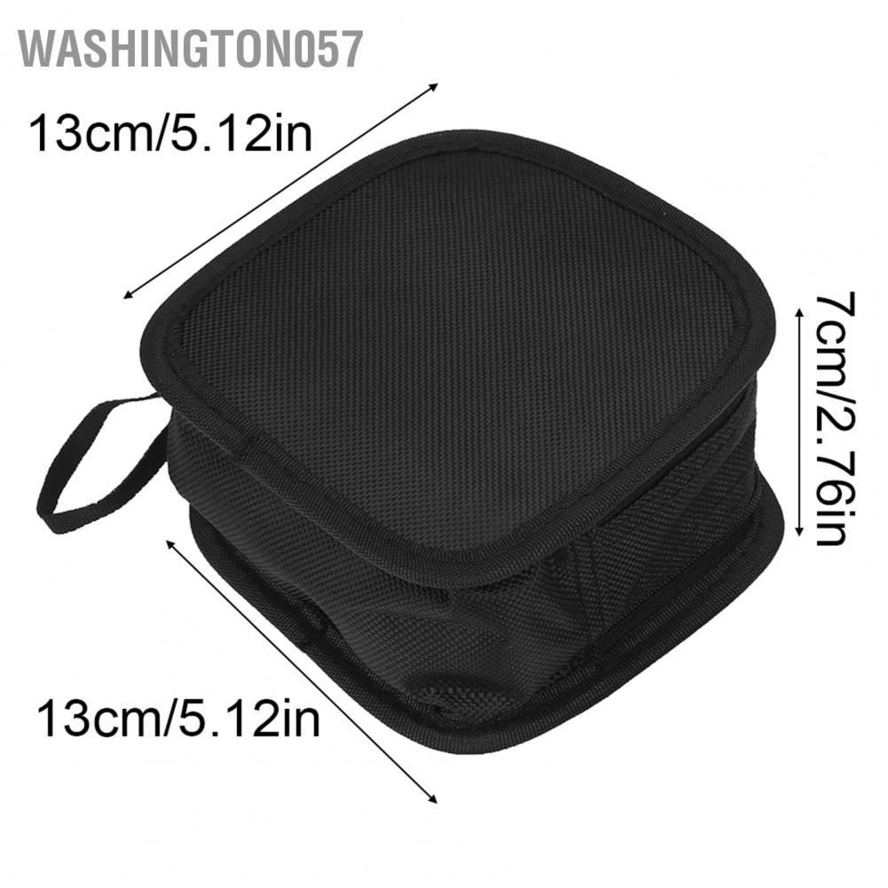 Có thể bán buôn 9 khe lọc túi nylon trường hợp ví túi máy ảnh phụ kiện với dây đeo vai Washington057 Hàng giao ngay