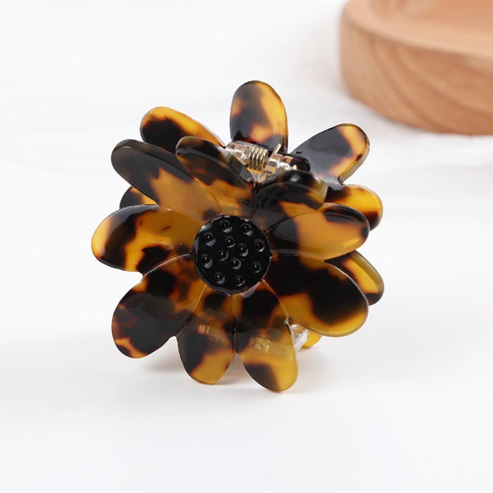 ANEMONE Kẹp Tóc Hình Hoa Cúc / Cá Mập Thời Trang Thanh Lịch Cho Nữ