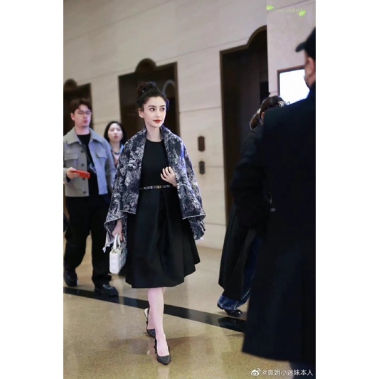 Đầm sát nách dáng xoè bồng thương hiệu Dior CD cao cấp