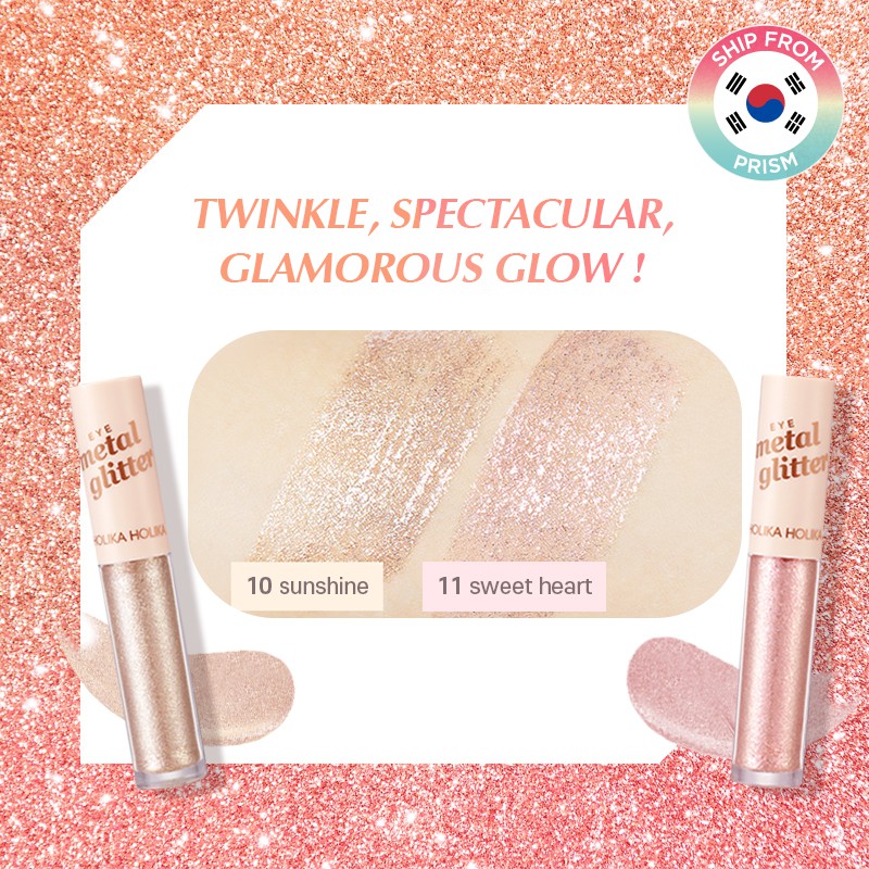 [Hàng mới về] Phấn Mắt Holika Holika Màu Ánh Kim Lấp Lánh 3.5g | BigBuy360 - bigbuy360.vn