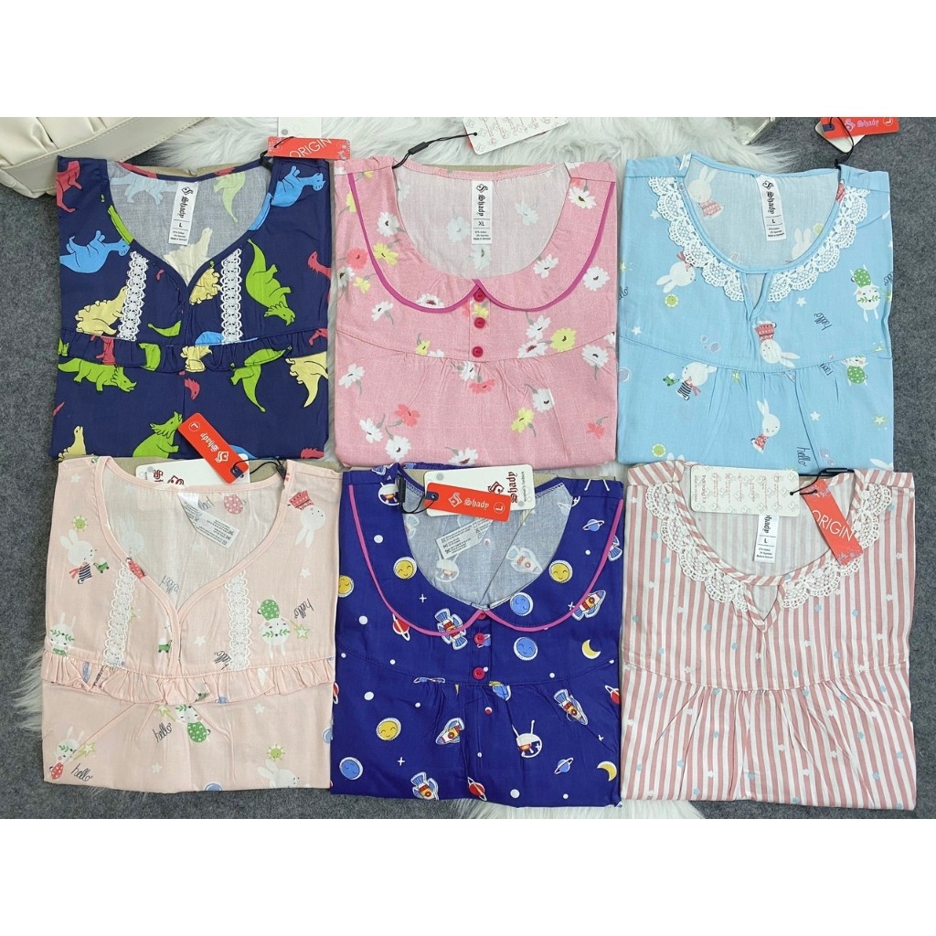 Bộ Pijama Ngố Lửng Nữ Cao Cấp Siêu Mát