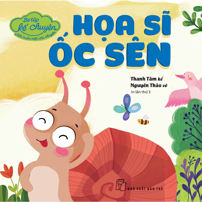 Sách-Bé Tập Kể Chuyện-Họa Sĩ Ốc Sên