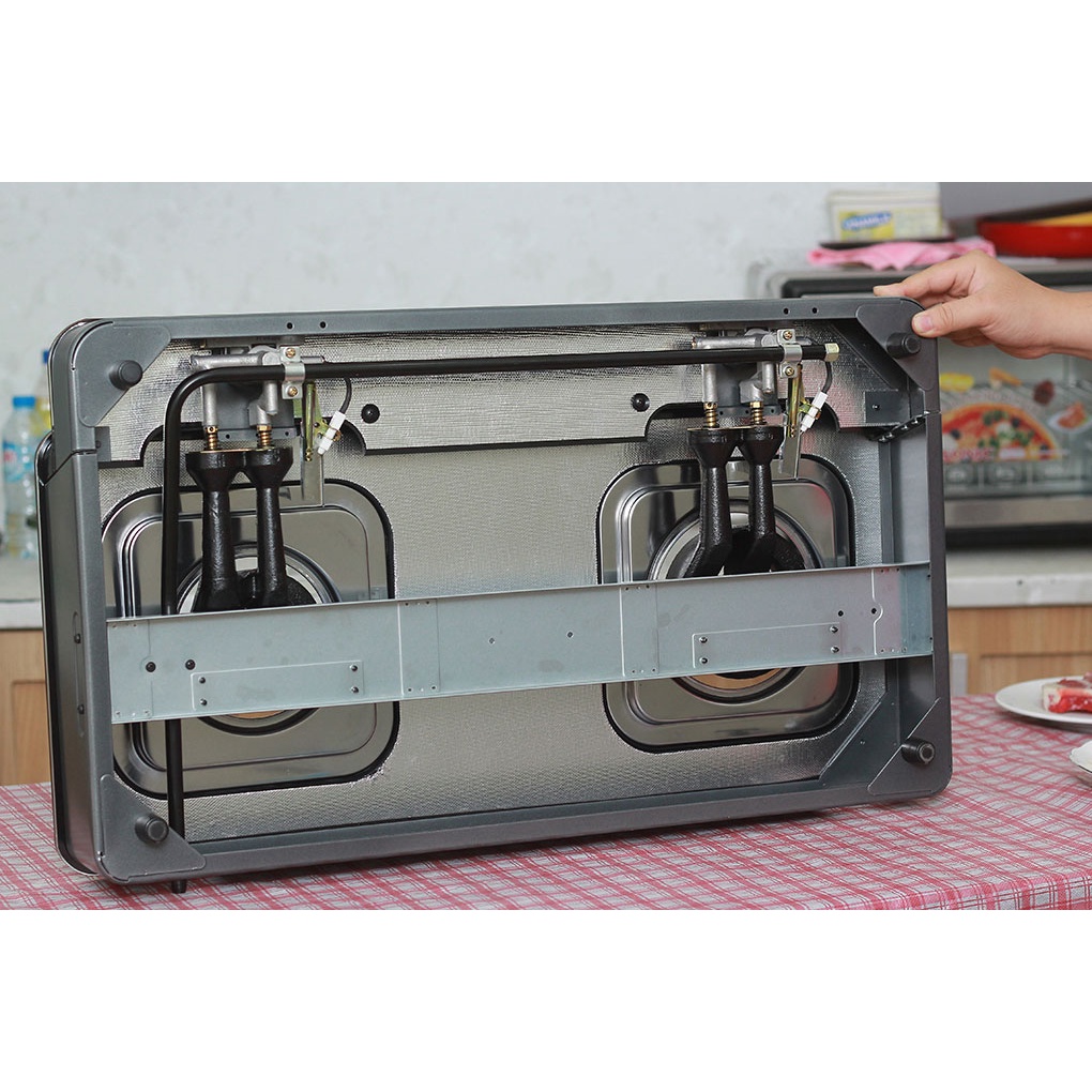 Bếp ga đôi Electrolux ETG728GKR, Hàng Chính Hãng, Mới 100%
